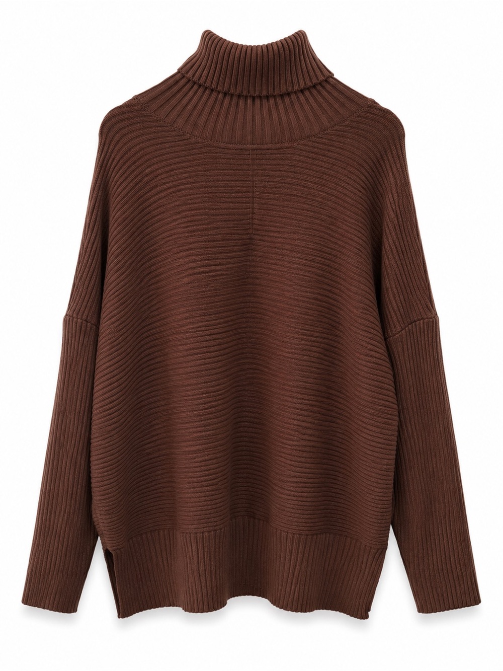 LILLUSORY Women Oversized Turtleneck Sweaters for Fall